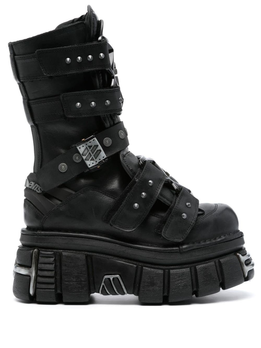 VETEMENTS x New Rock Gamer platform boots - Black von VETEMENTS