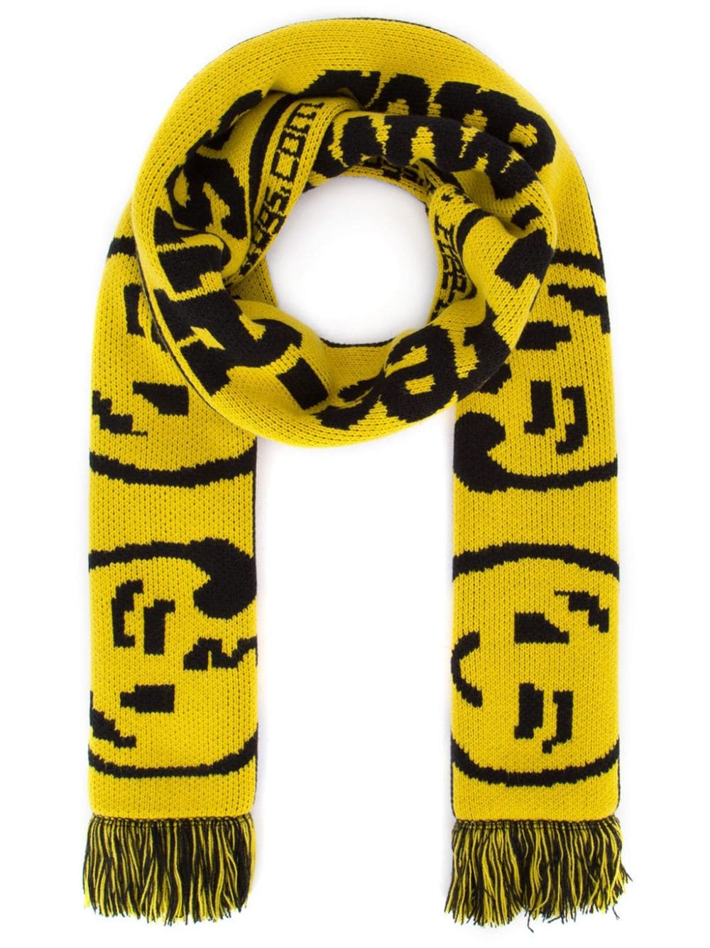 VETEMENTS x Reebok Free Hugs scarf - Yellow von VETEMENTS