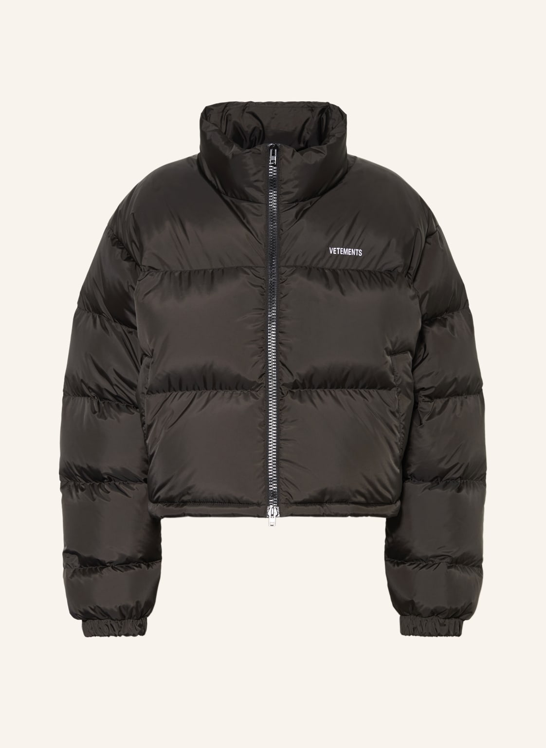 Vetements Daunenjacke schwarz von VETEMENTS