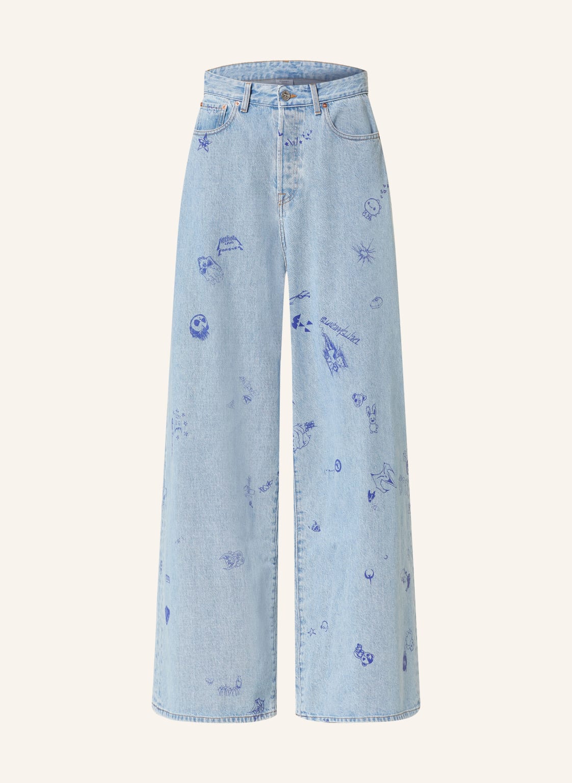 Vetements Jeans Regular Fit blau Vetements Jeans Regular Fit blau von VETEMENTS