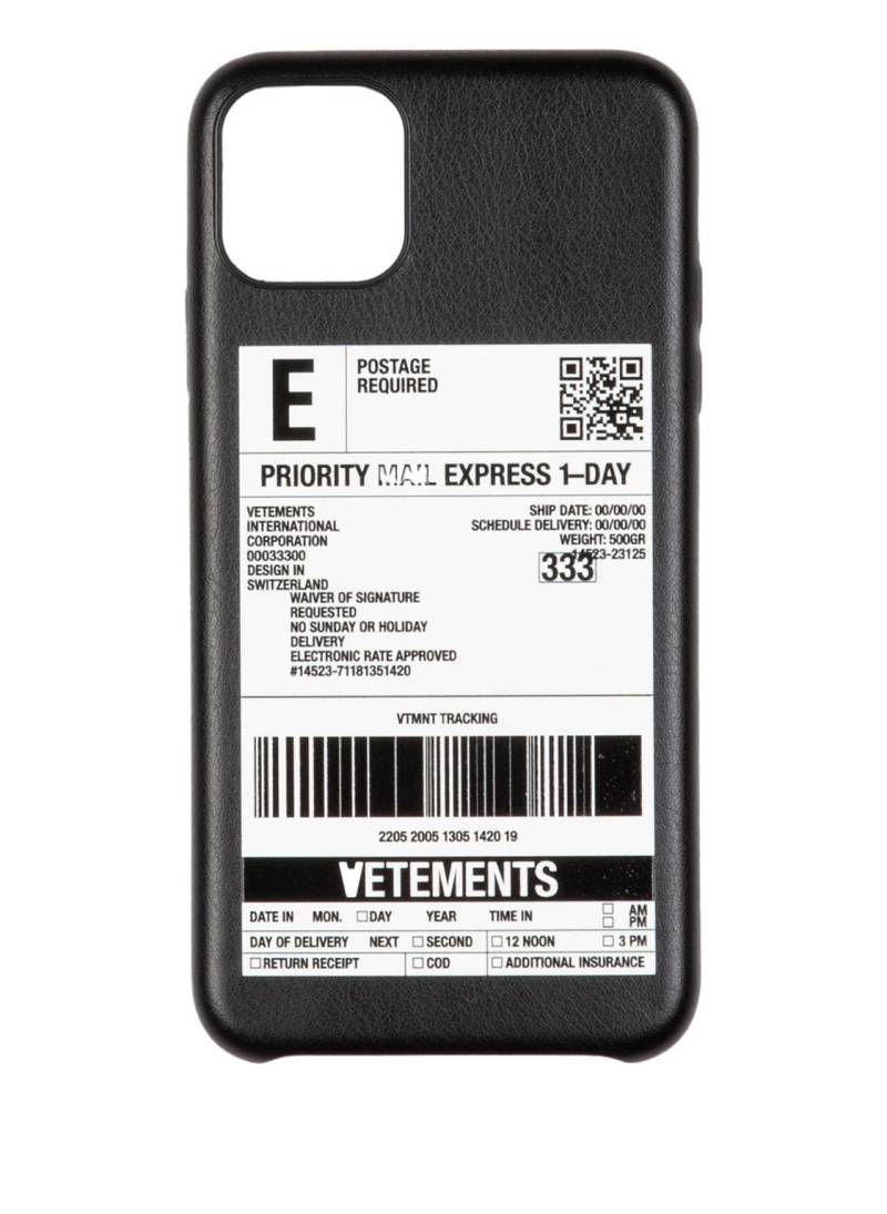 Vetements Smartphone-Hülle schwarz von VETEMENTS