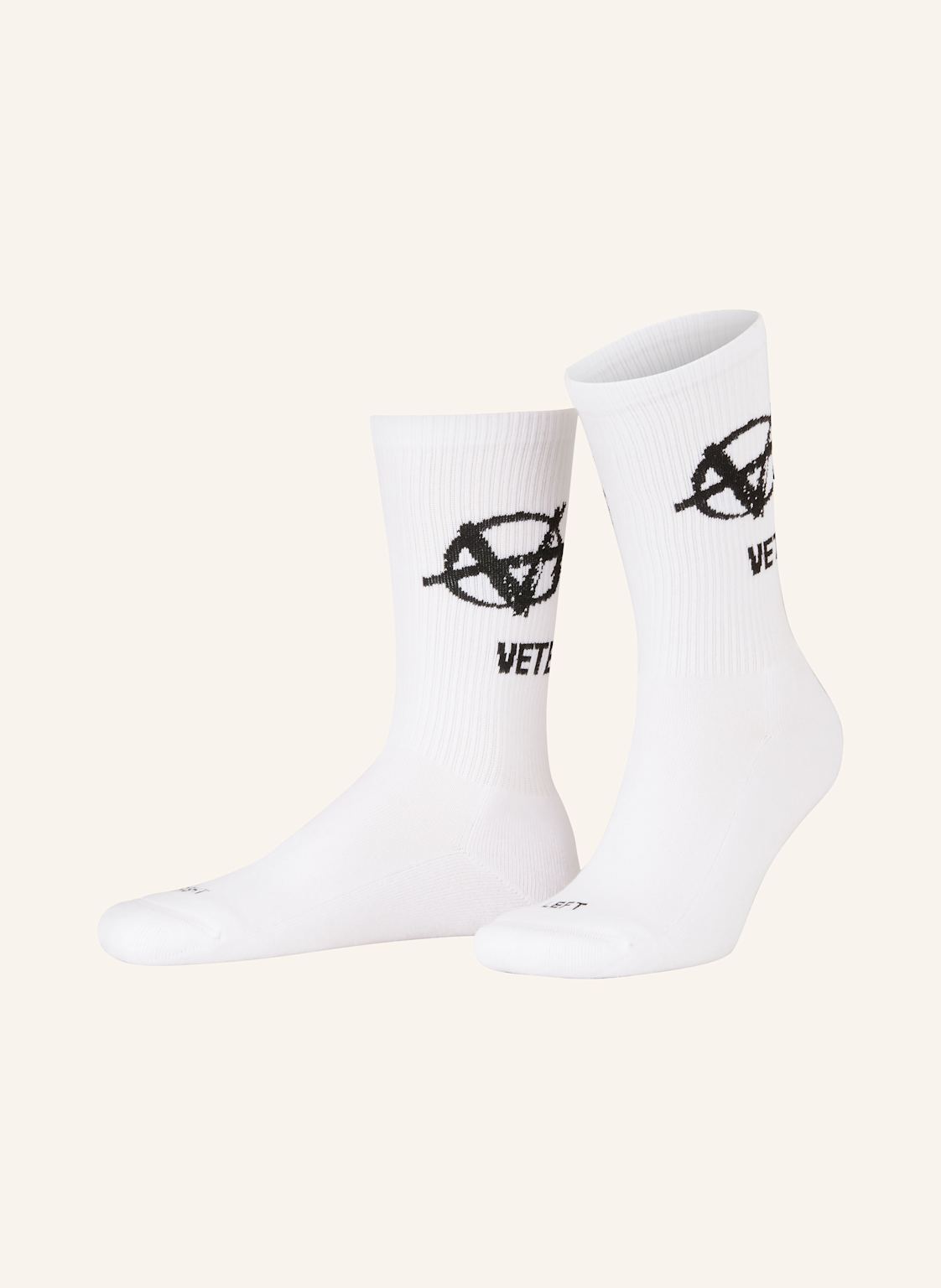 Vetements Socken weiss von VETEMENTS