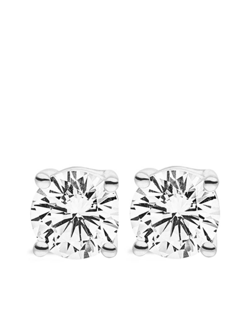 VEYNOU 14kt white gold Ella diamond stud earrings - Silver von VEYNOU