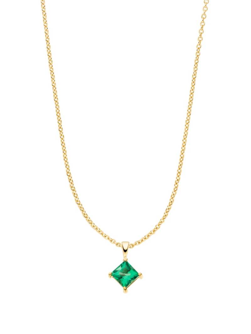 VEYNOU 14kt yellow gold Klara emerald necklace von VEYNOU