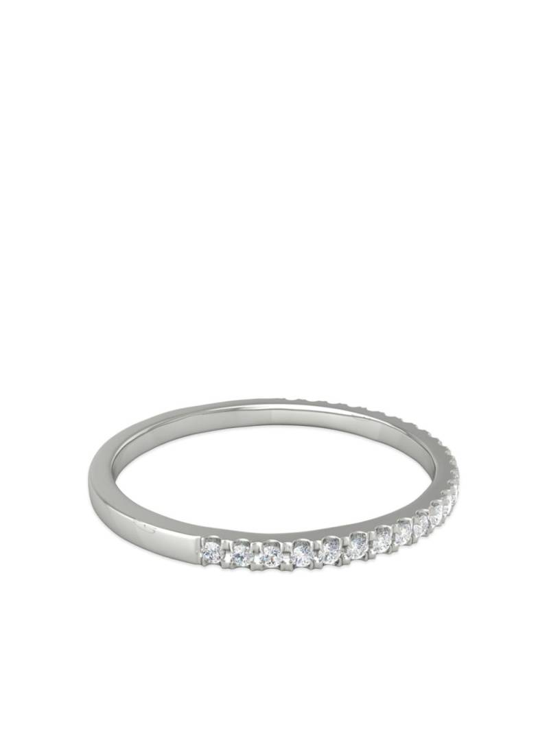 VEYNOU 18kt recycled white gold Mara diamond ring - Silver von VEYNOU