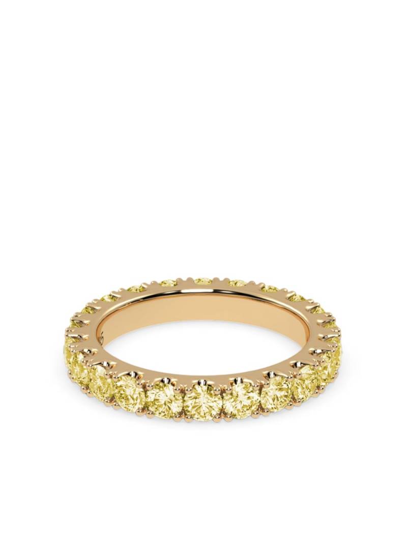 VEYNOU 18kt recycled yellow gold Elara Memory diamond ring von VEYNOU