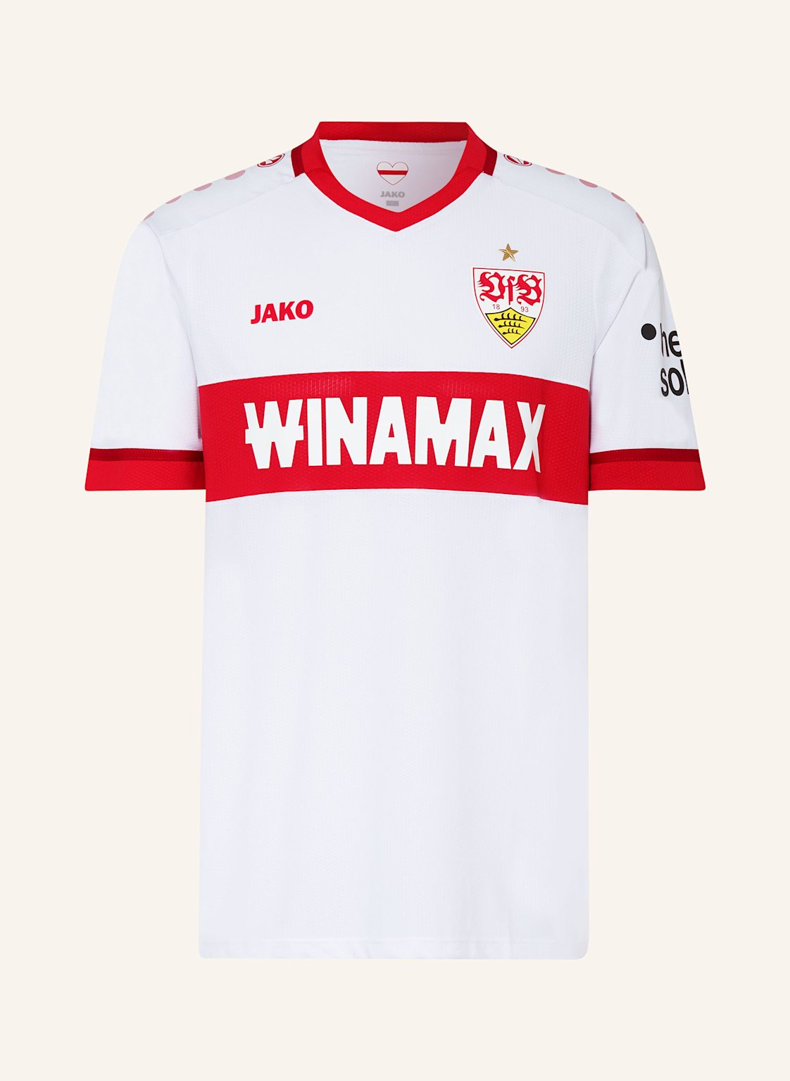 Vfb Stuttgart Heimtrikot Vfb Stuttgart 24/25 weiss von VfB Stuttgart