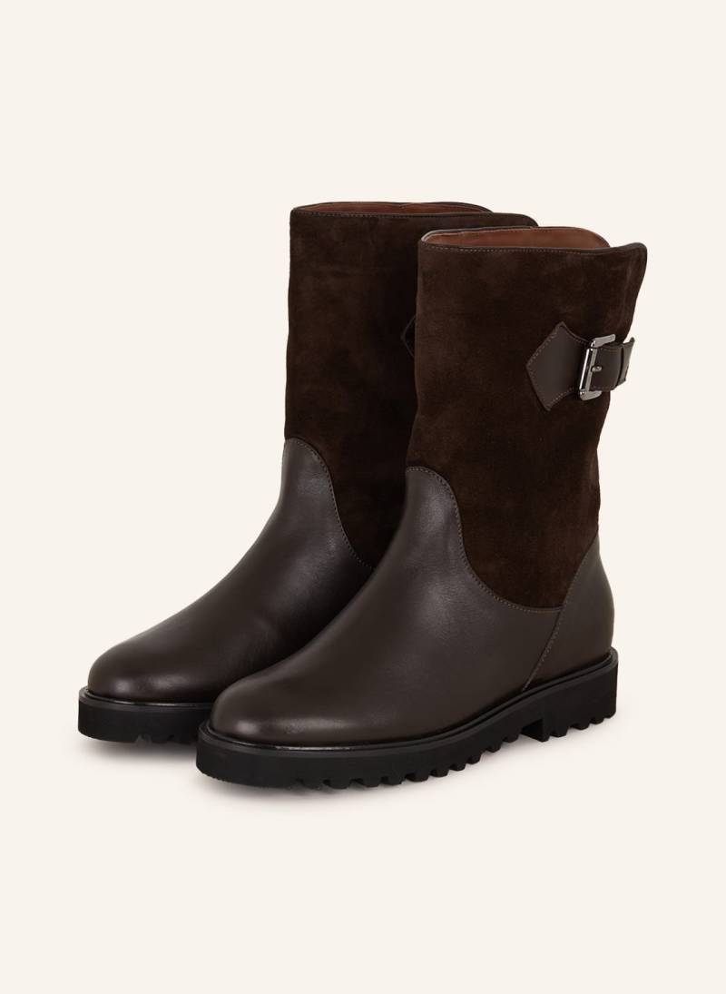 Viamercanti Boots Diana braun von VIAMERCANTI