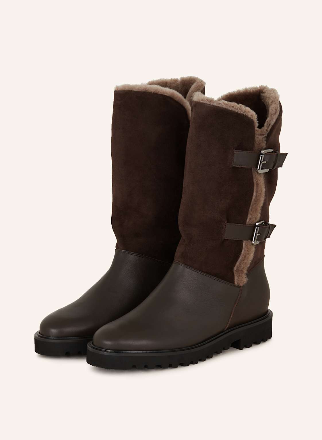 Viamercanti Boots schwarz