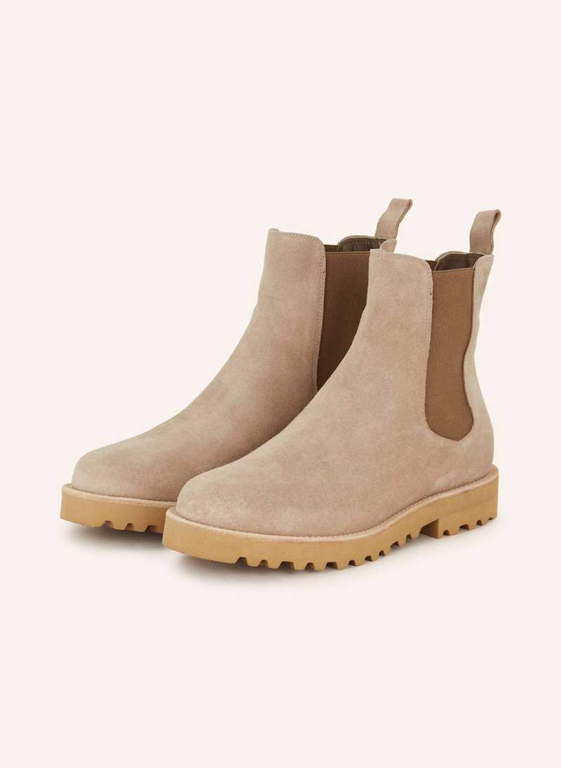 Viamercanti Chelsea-Boots Olivia beige von VIAMERCANTI