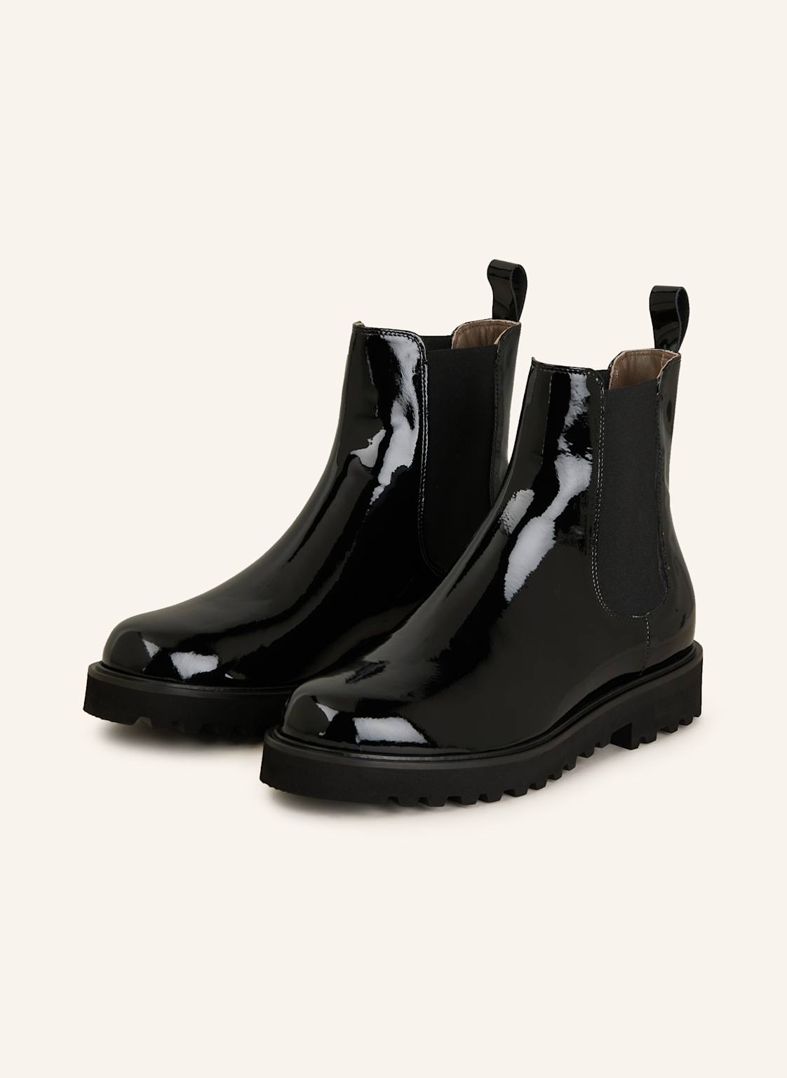 Viamercanti Chelsea-Boots Olivia schwarz von VIAMERCANTI