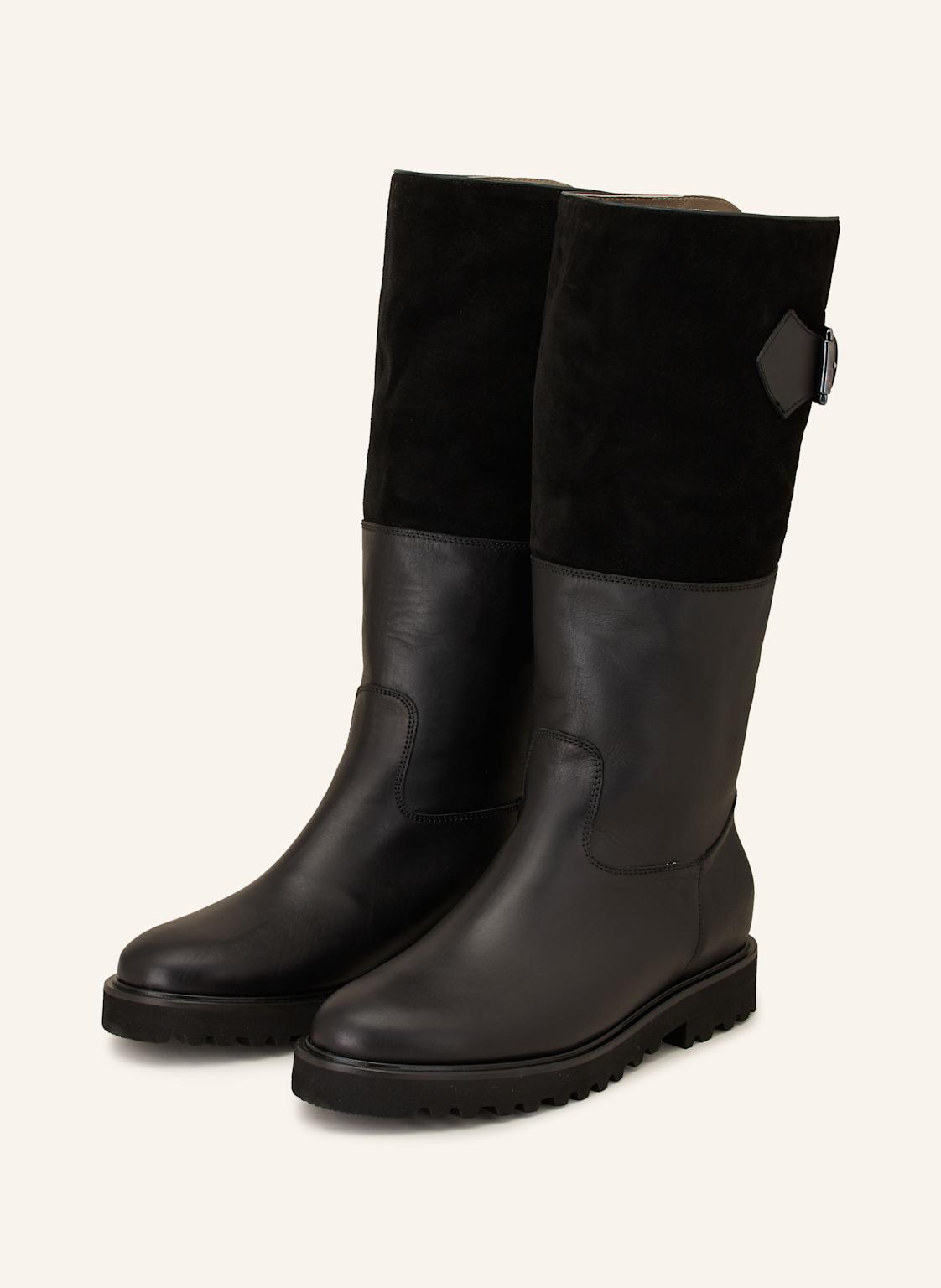 Viamercanti Stiefel Diana schwarz von VIAMERCANTI