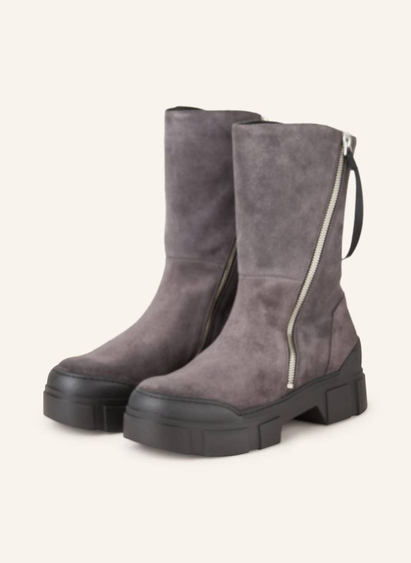 Vic Matié Plateau-Boots Silverstone grau von VIC MATIÉ