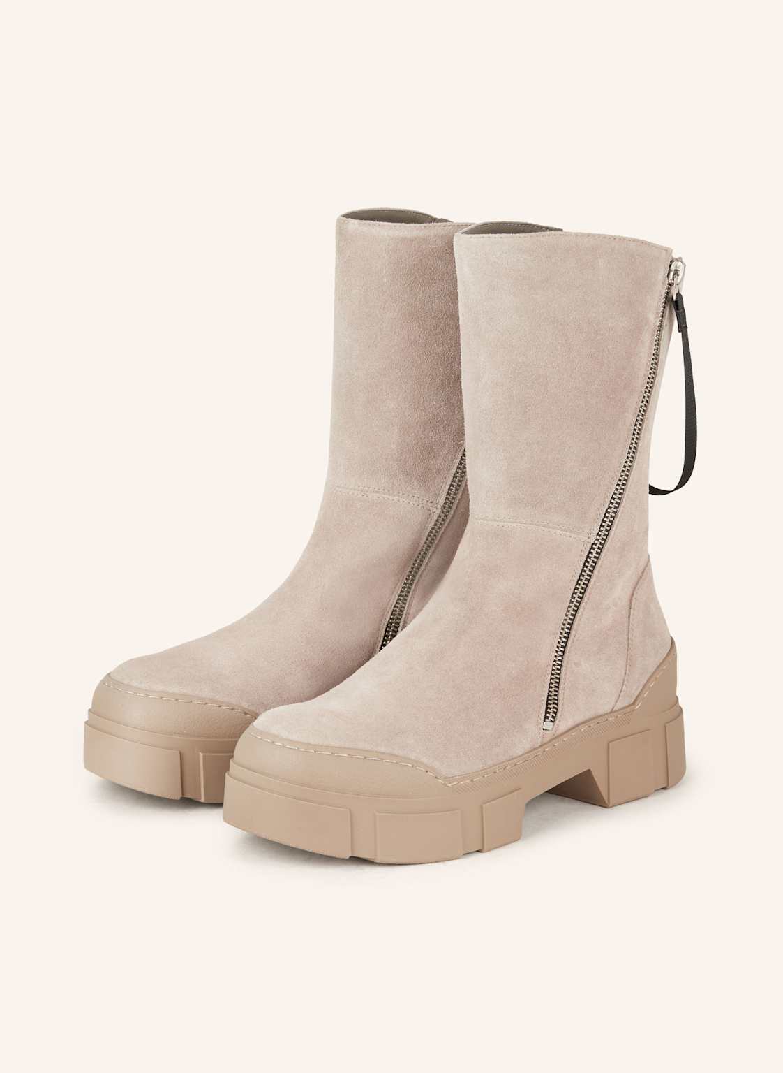 Vic Matié Plateau-Boots Silverstone beige von VIC MATIÉ