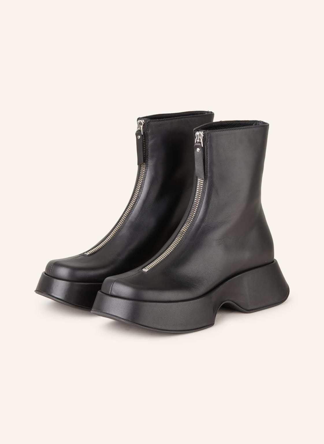 Vic Matié Plateau-Boots schwarz von VIC MATIÉ