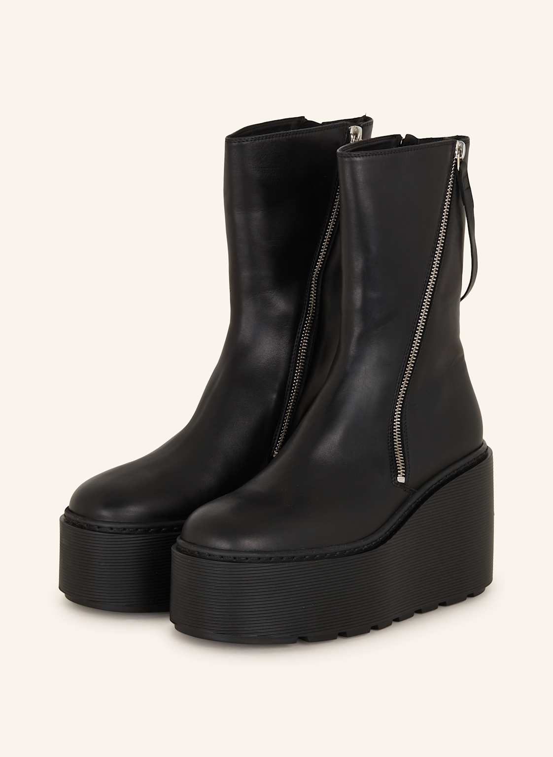 Vic Matié Plateau-Boots schwarz von VIC MATIÉ