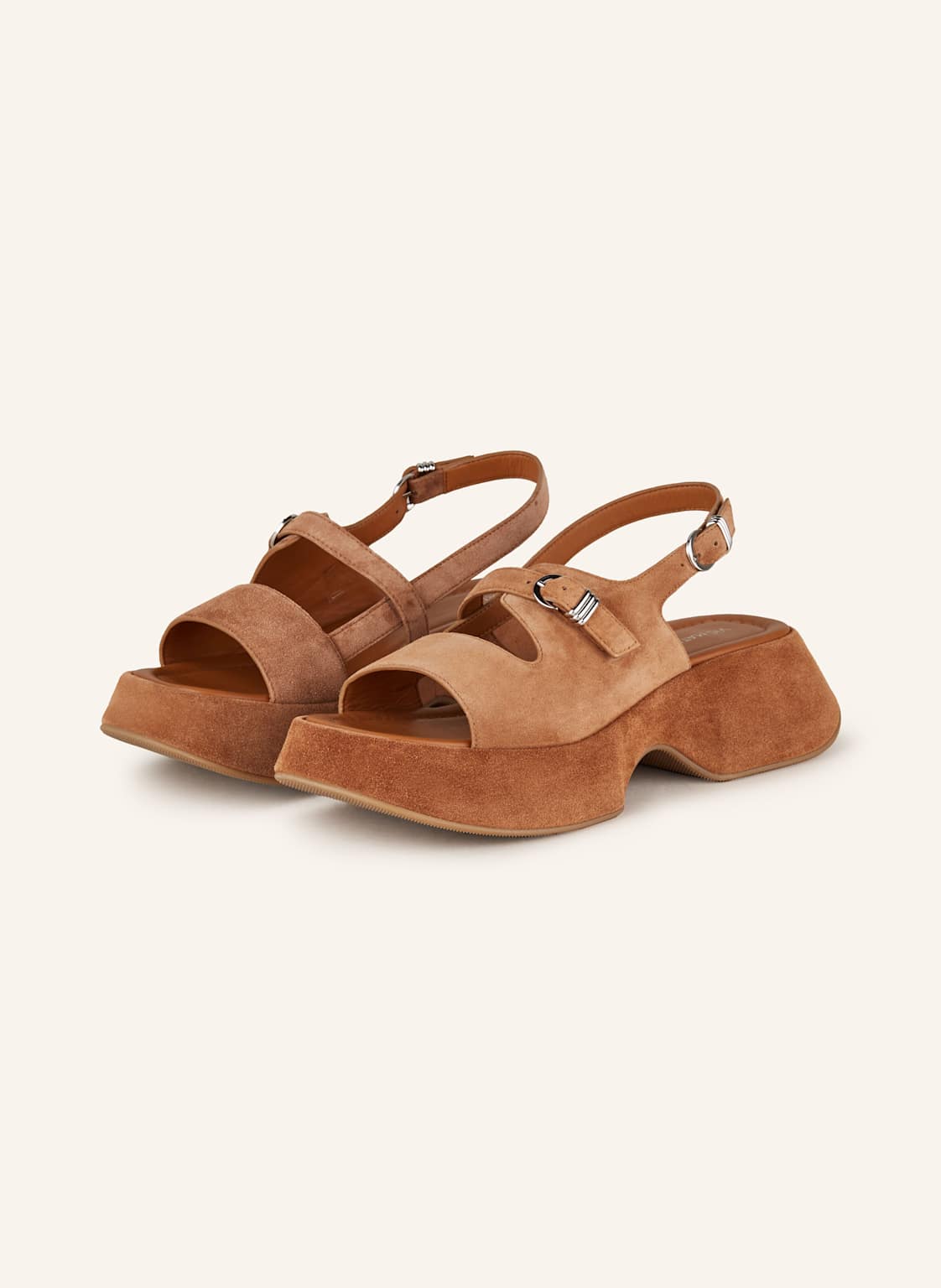 Vic Matié Plateau-Sandalen braun Vic Matié Plateau-Sandalen braun von VIC MATIÉ