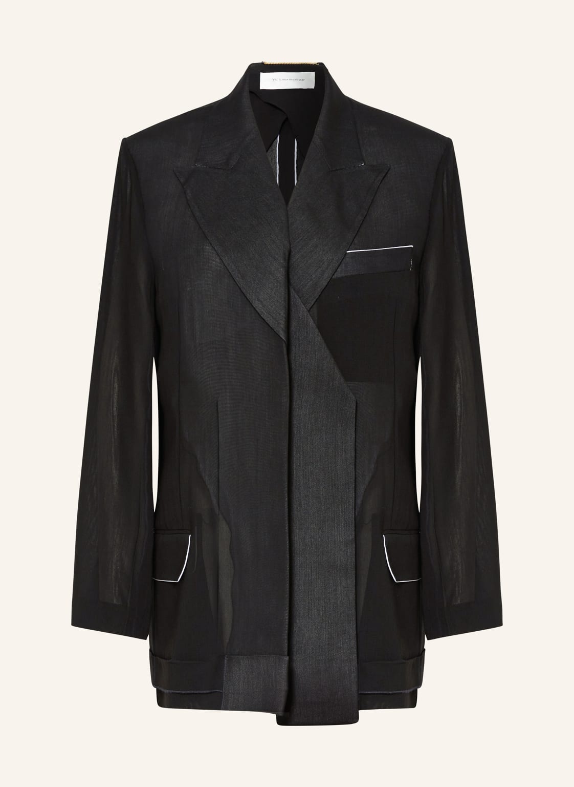 Victoria Beckham Longblazer schwarz Victoria Beckham Longblazer schwarz von Victoria Beckham