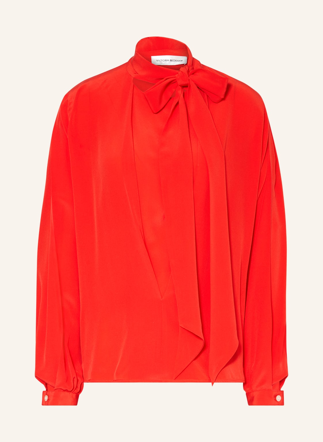 Victoria Beckham Blusenshirt Mit Abnehmbarer Schluppe rot von Victoria Beckham