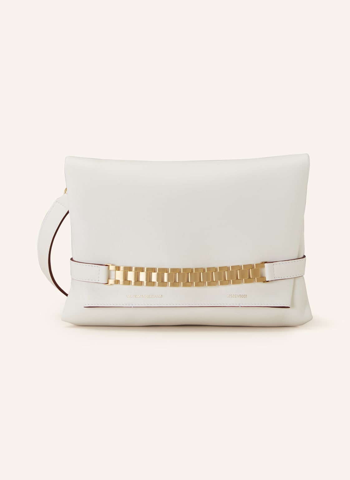 Victoria Beckham Handtasche Chain Pouch weiss von Victoria Beckham