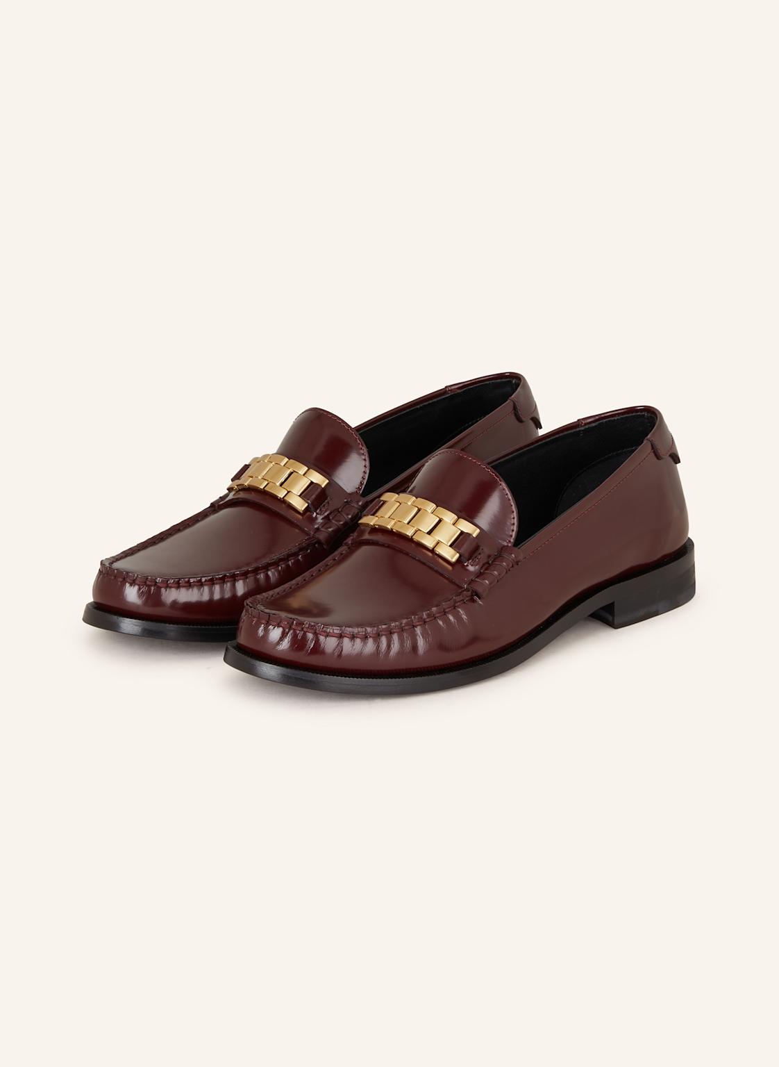 Victoriabeckham Lack-Loafer rot von VICTORIABECKHAM