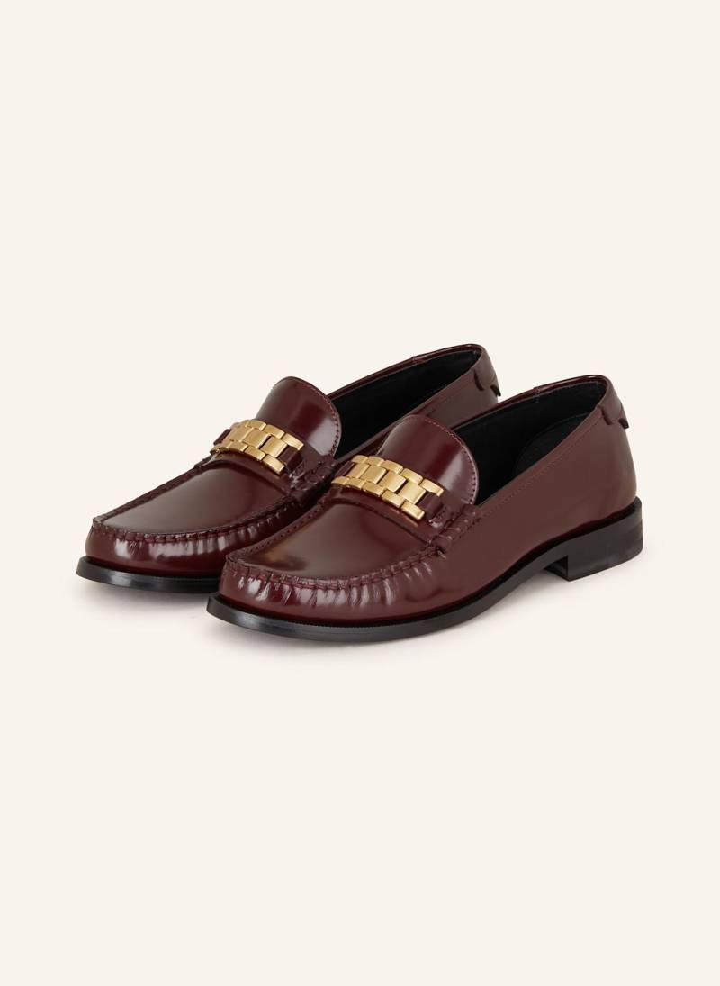 Victoria Beckham Lack-Loafer rot von Victoria Beckham