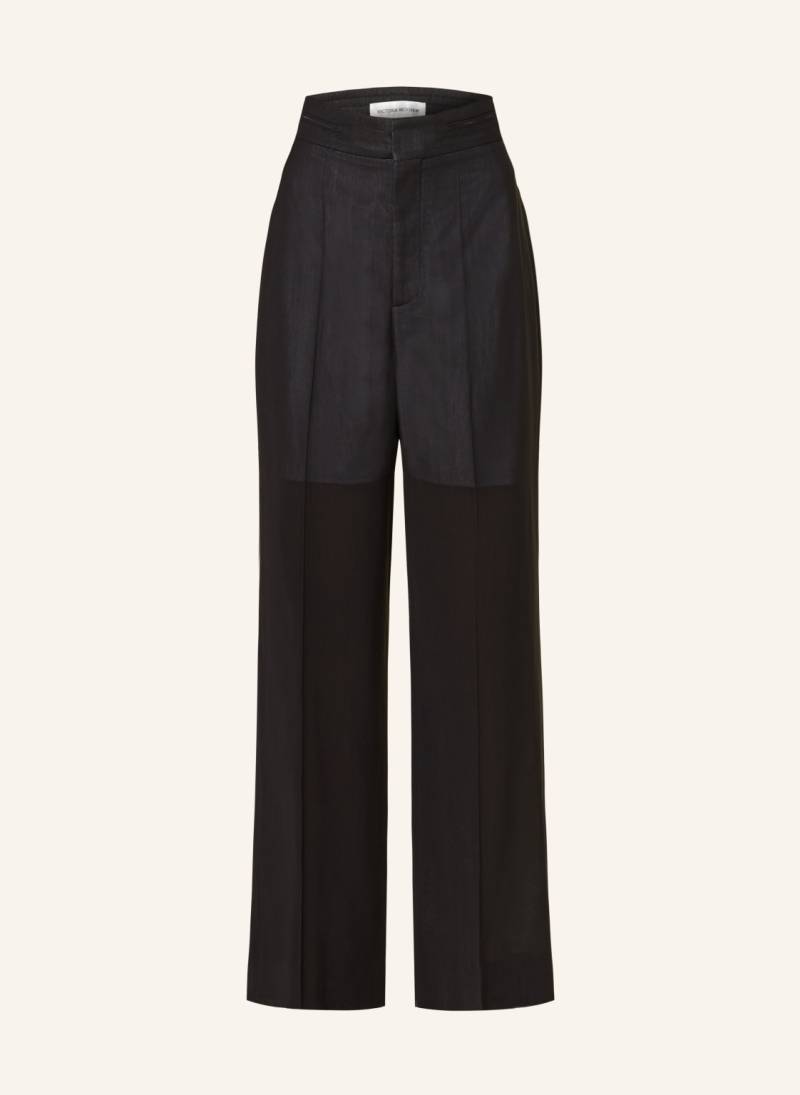 Victoriabeckham Marlenehose schwarz von VICTORIABECKHAM