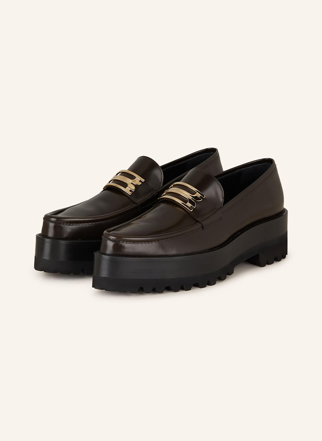 Victoria Beckham Plateau-Loafer braun Victoria Beckham Plateau-Loafer braun von Victoria Beckham