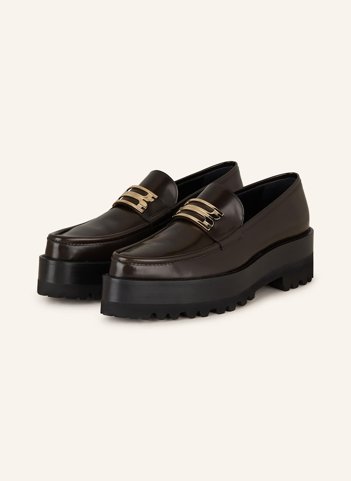 Victoria Beckham Plateau-Loafer braun von Victoria Beckham