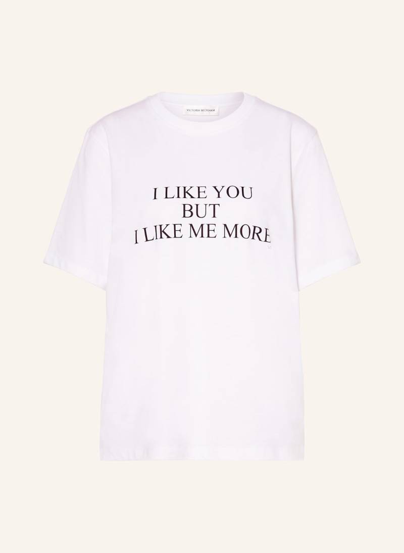 Victoriabeckham T-Shirt weiss von VICTORIABECKHAM