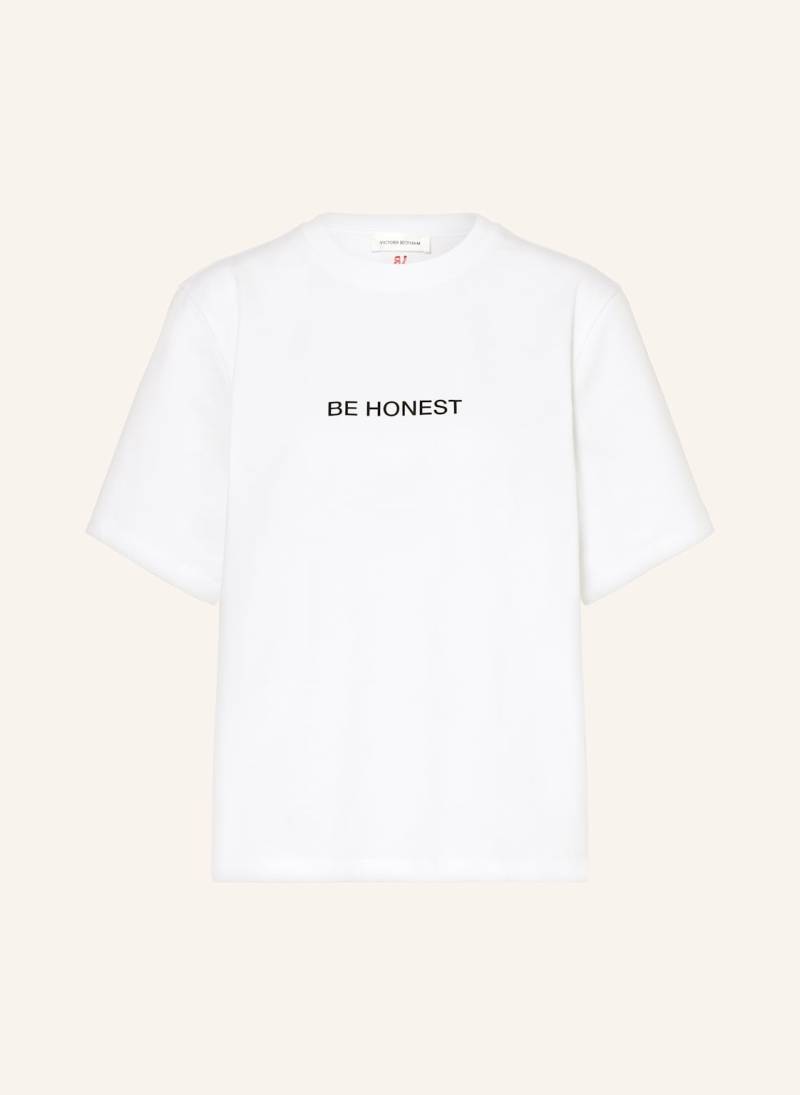 Victoriabeckham T-Shirt weiss von VICTORIABECKHAM