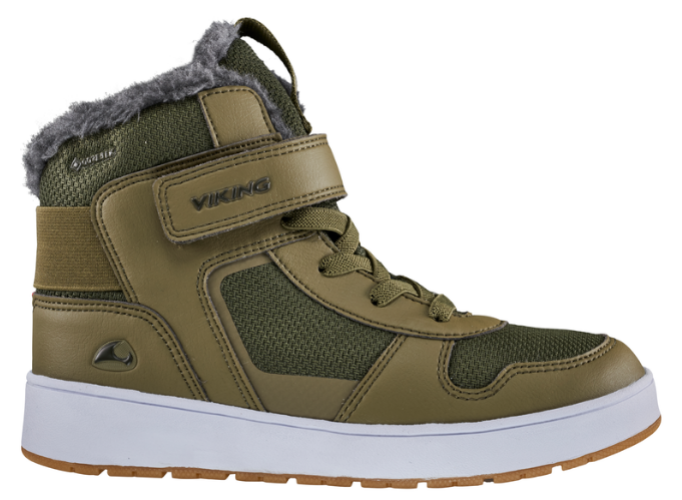 VIKING Wanderschuh JACK Mid gtx warm - khaki (Grösse: 33) von VIKING