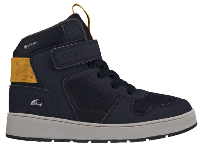 VIKING Wanderschuh JACK Mid gtx warm - navy (Grösse: 34) von VIKING