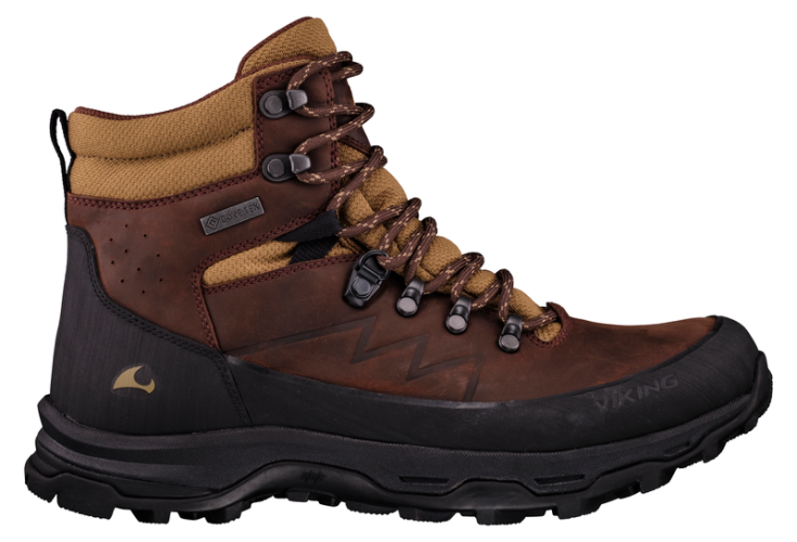 VIKING Trekkingschuh LOFOTEN gtx - brown/olive (Grösse: 38) von VIKING