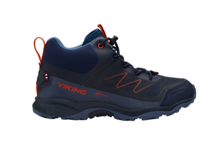 VIKING TIND Mid gtx - navy/rust (Grösse: 35) von VIKING