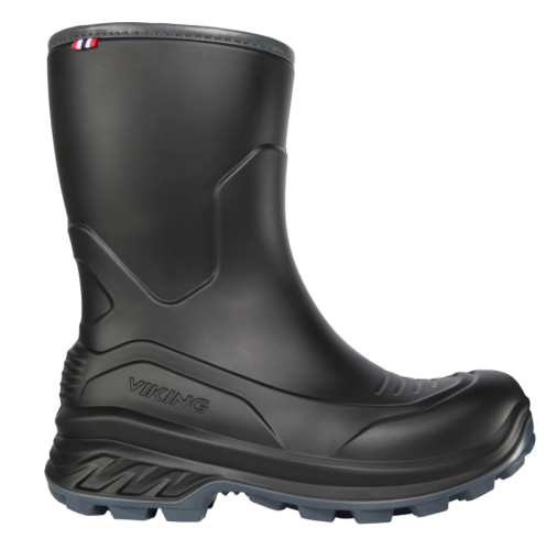 VIKING TROPHY ICEFIGHTER Mid Warm Winterschuh - black/grey (Grösse: 36) von VIKING