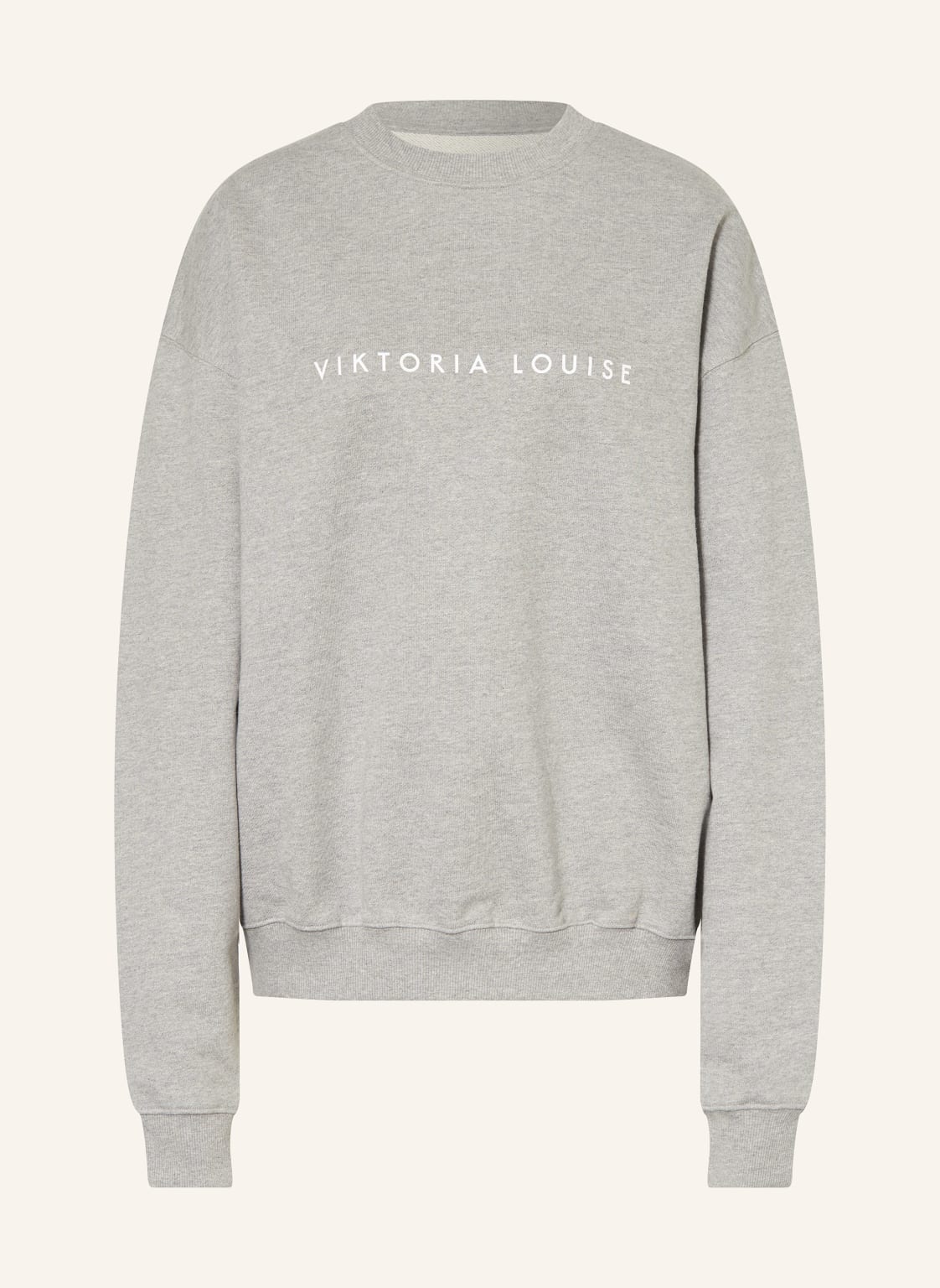 Viktoria Louise Oversized-Sweatshirt The Activewaer Sweater grau von VIKTORIA LOUISE