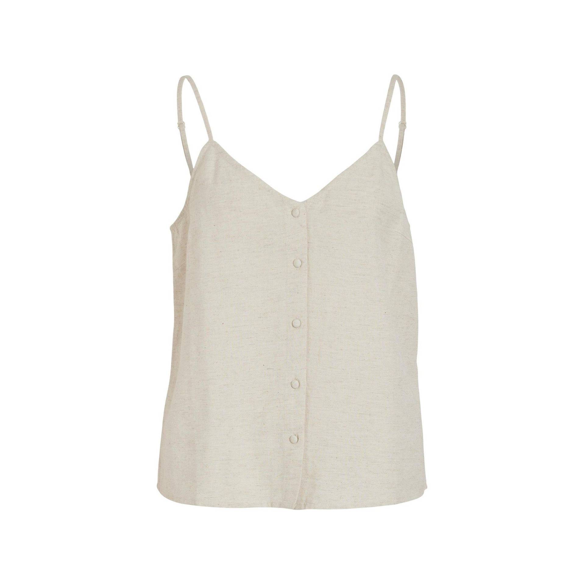 Bluse, Ärmellos Damen Nature 36 von VILA