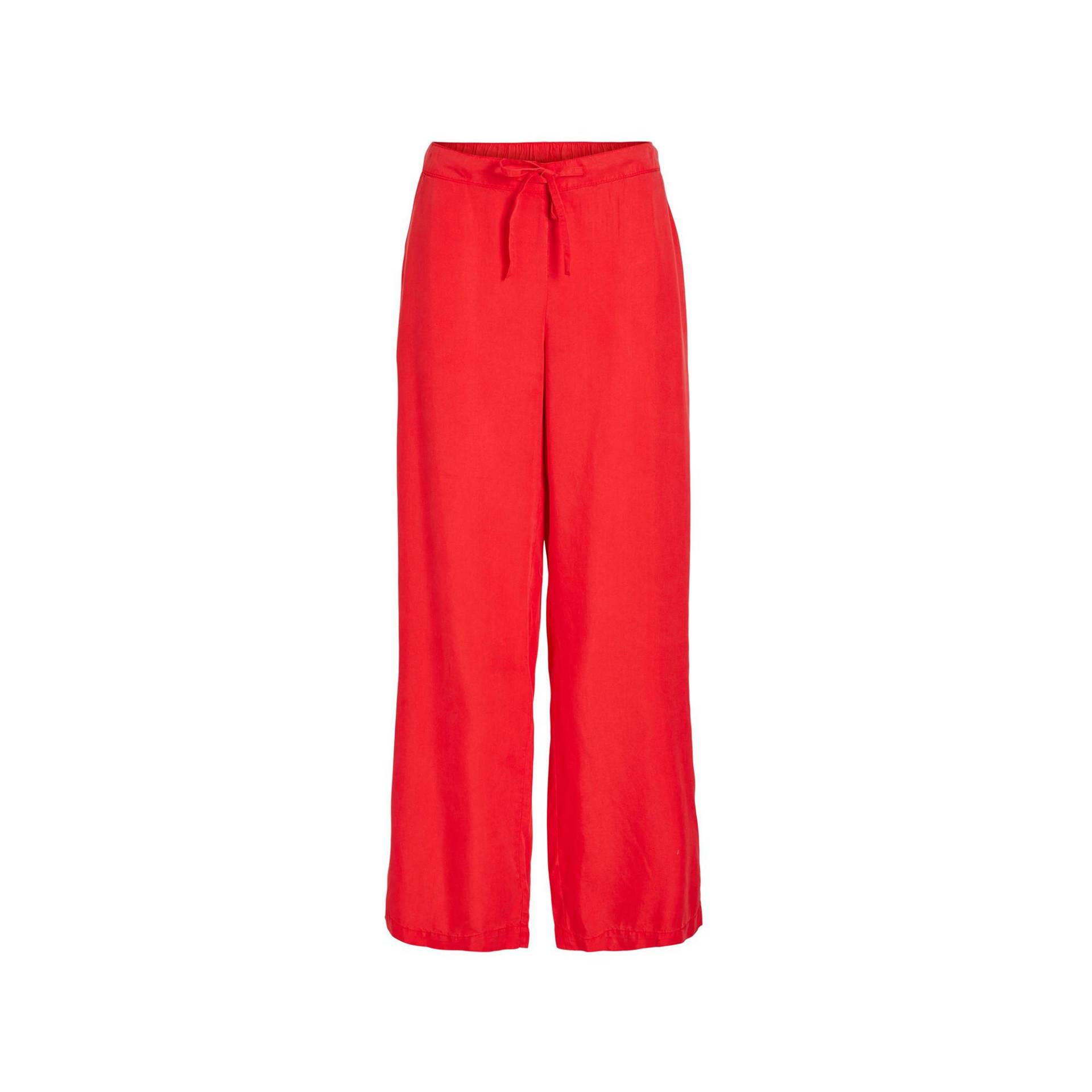 Lange Hose, Flared Fit Damen Rot 36 von VILA