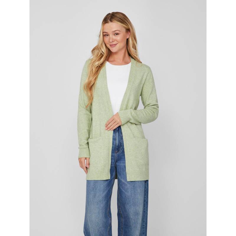 Lange Strickjacke, Langarm Damen Mint L von VILA