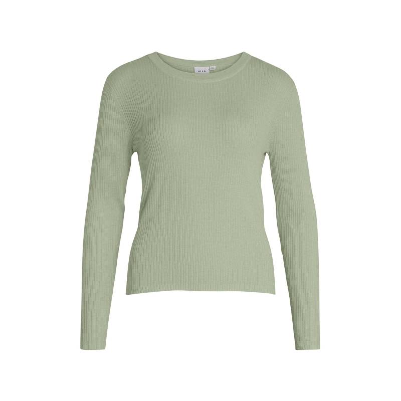 Pullover, Body Fit, Langarm Damen Mint M von VILA