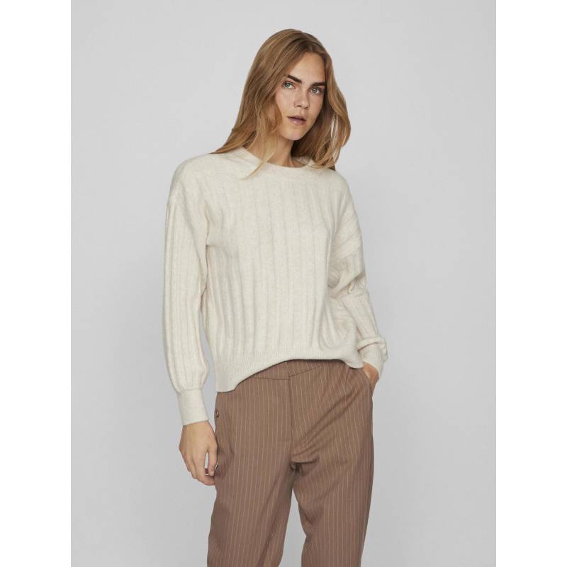 VILA - Pullover, für Damen, Beige Größe L von VILA