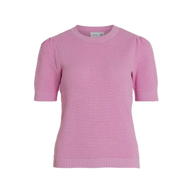 T-shirt, Kurzarm Damen Rosa M von VILA