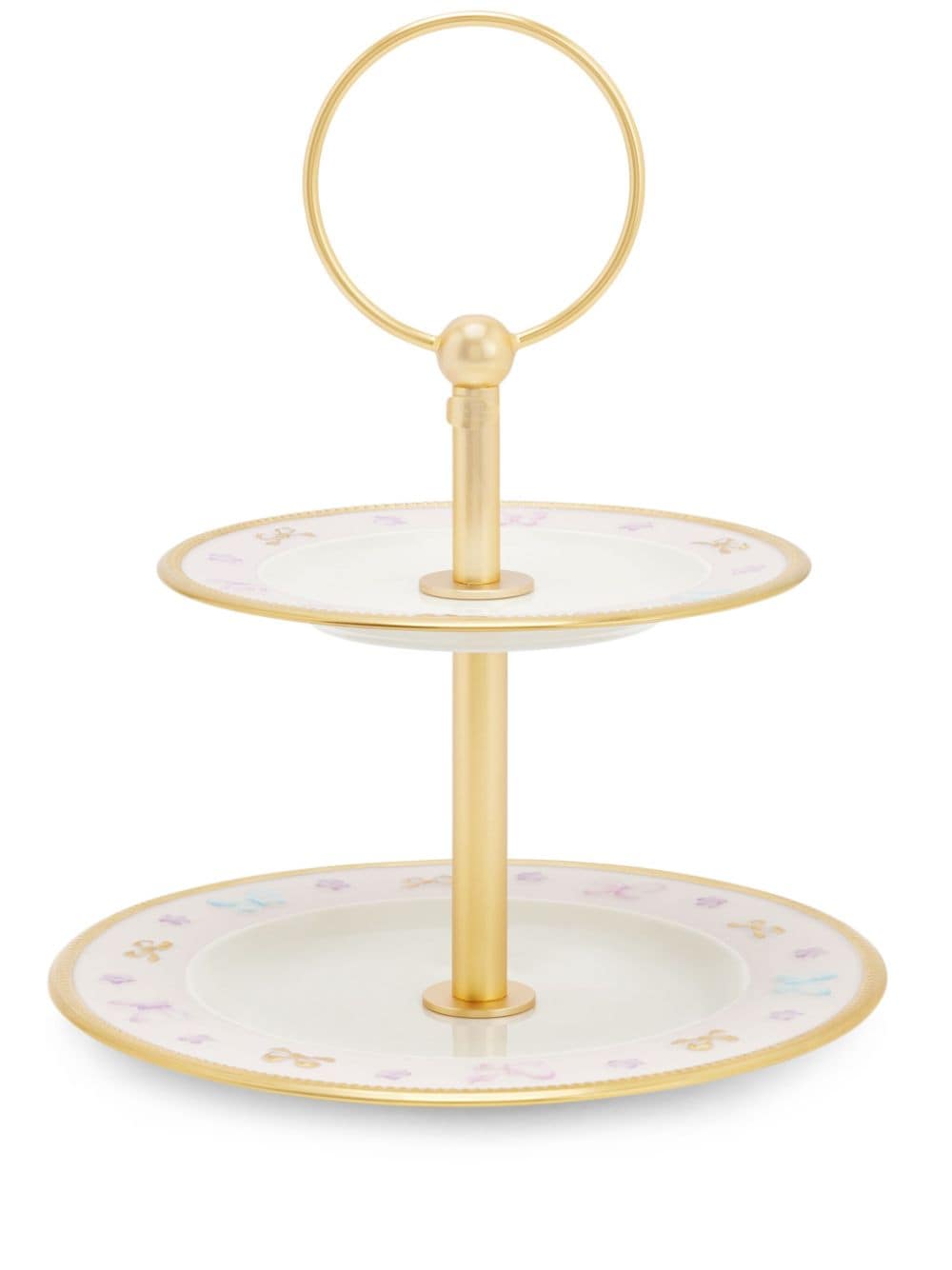 VILLARI Butterfly 2 tier cake stand - Pink von VILLARI