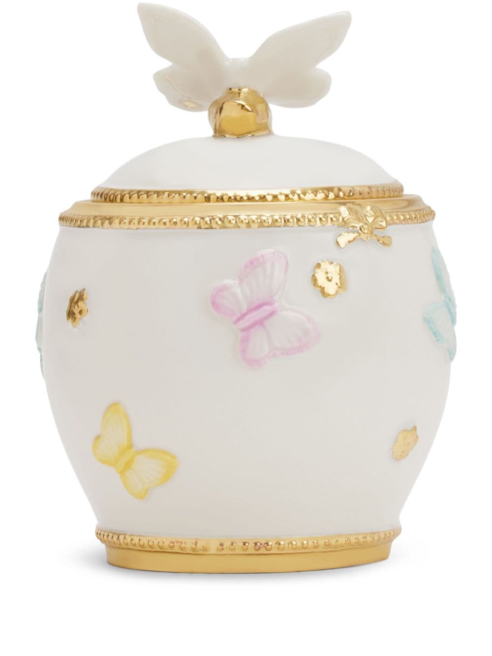 VILLARI Butterfly sugar bowl - White von VILLARI