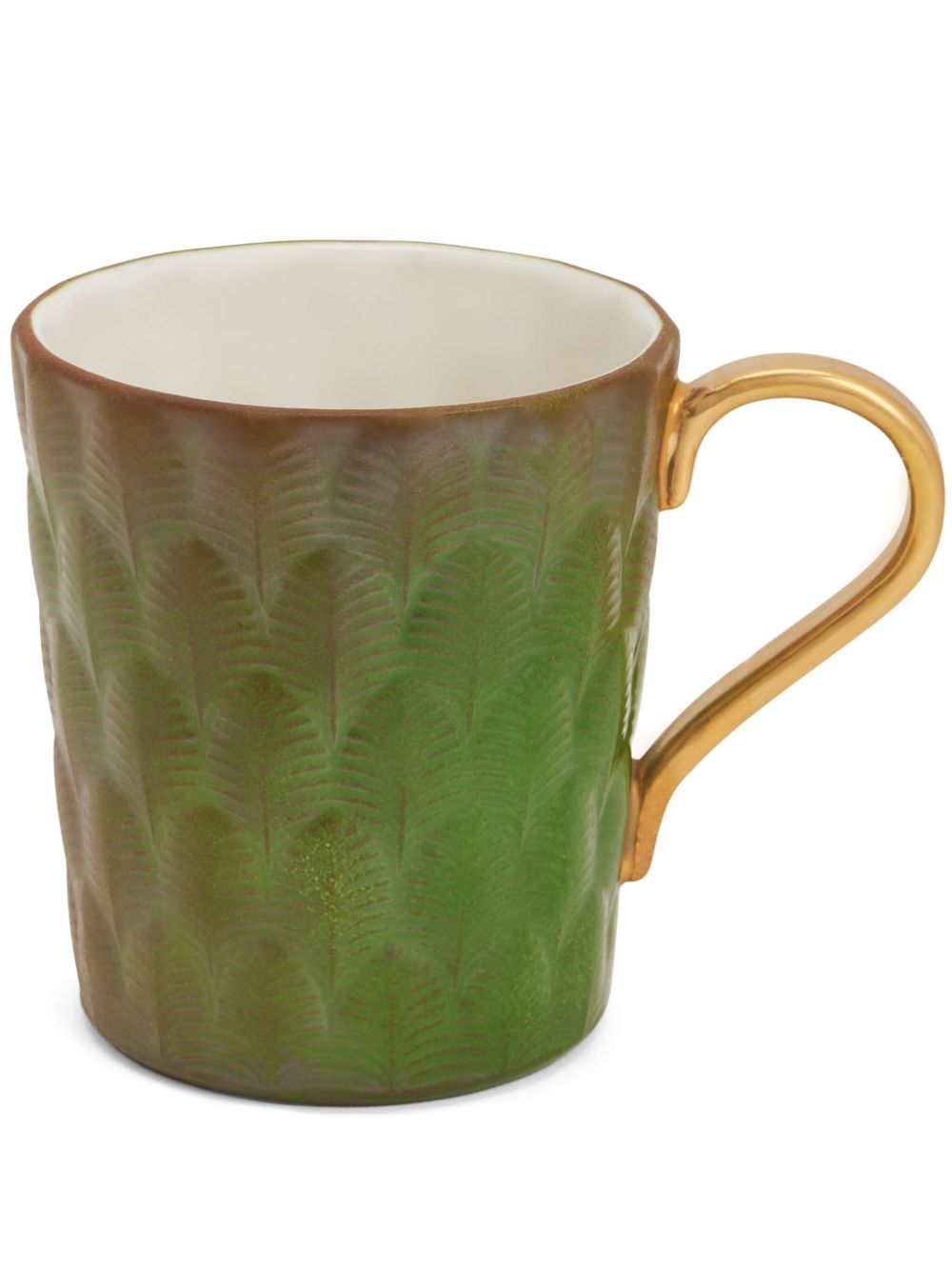 VILLARI Peacock mug - Green von VILLARI