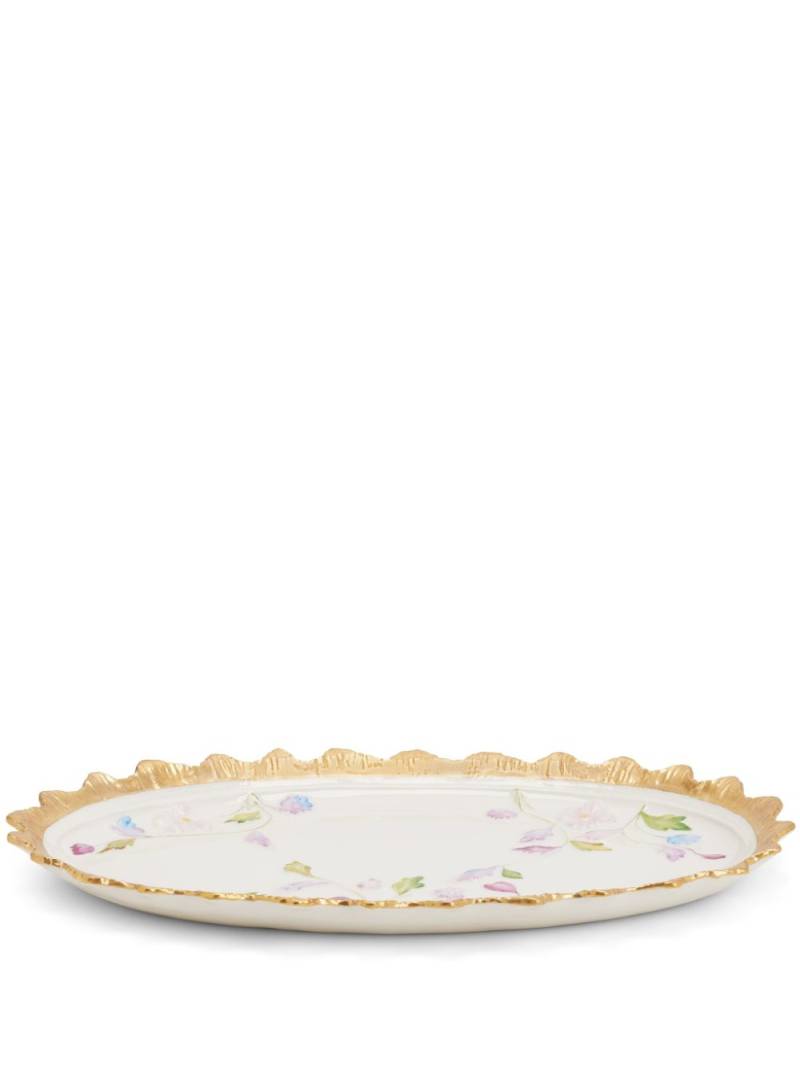 VILLARI Taormina tray - White von VILLARI