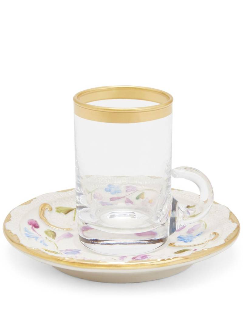 VILLARI small Taormina tea cup set - White von VILLARI