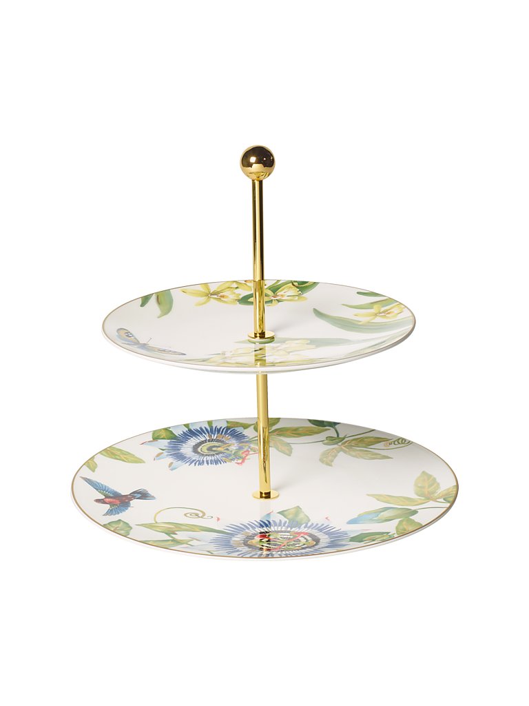 VILLEROY & BOCH SIGNATURE EtagereAmazonia Gifts 27cm bunt von VILLEROY & BOCH SIGNATURE