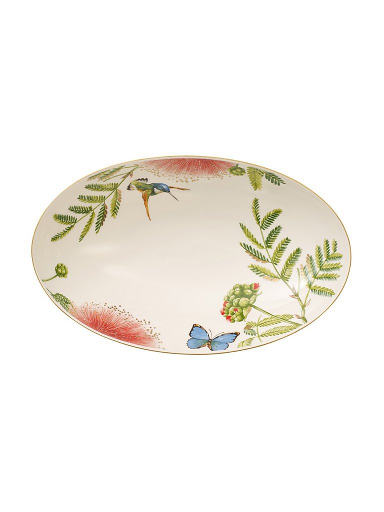 VILLEROY & BOCH SIGNATURE Schale oval Amazonia 30x18cm bunt von VILLEROY & BOCH SIGNATURE